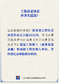 工伤认定决定书送达时限规定及相关流程详解(图1)