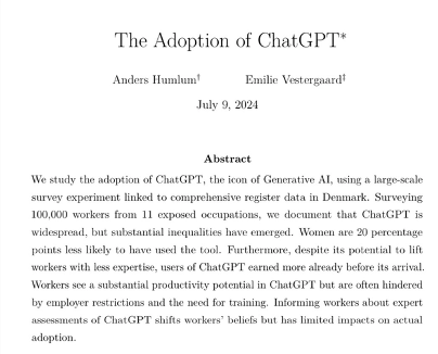 ChatGPT职场应用调查:37%工作任务时间减半,企业培训成关键(图1) ChatGPT职场应用调查:37%工作任务时间减半,企业培训成关键(图1)