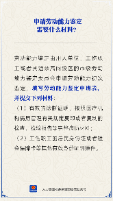 申请劳动能力鉴定必备材料清单及流程指南(图1)