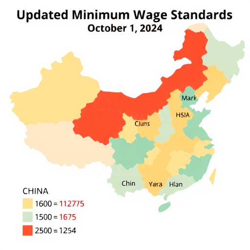 全国各省最低工资标准最新排名：上海最高，江苏浙江并列第二(图1)