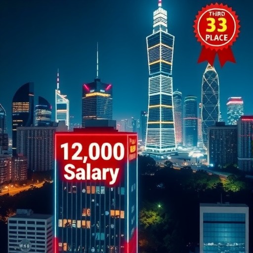 2024年第三季度高薪城市薪资趋势与行业薪资对比分析(图1)