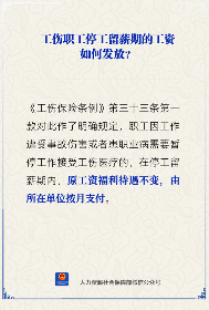 【人社日课】停工留薪期的工资怎么发？(图2)