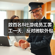 数百名B社游戏员工罢工一天,反对微软外包和回归办公室政策(图1) 数百名B社游戏员工罢工一天,反对微软外包和回归办公室政策(图1)