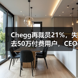 Chegg再裁员21%，失去50万付费用户，CEO：生成式AI造成巨大阻碍（图2）
