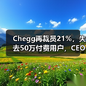 Chegg再裁员21%，失去50万付费用户，CEO：生成式AI造成巨大阻碍（图3）
