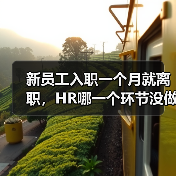 新员工入职一个月就离职，HR哪一个环节没做对？（图1）