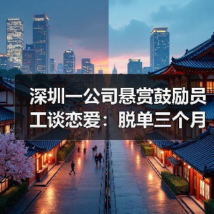 深圳一公司悬赏鼓励员工谈恋爱：脱单三个月后，与对象各获奖1000元（图1）