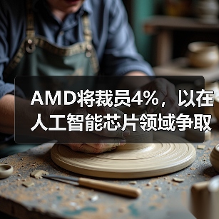AMD将裁员4%，以在人工智能芯片领域争取更强的市场地位（图4）