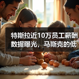 特斯拉近10万员工薪酬数据曝光，马斯克的低薪“金手铐”（图1）