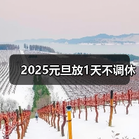 2025元旦放1天不调休（图2）