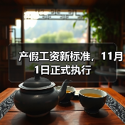 产假工资新标准，11月1日正式执行（图1）
