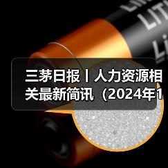 三茅日报丨人力资源相关最新简讯（2024年11月11日）（图2）