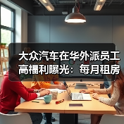 大众汽车在华外派员工高福利曝光：每月租房补贴 4000 欧元起（图2）