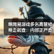 曝网易游戏多名高管被带走调查：内部正严查贪腐（图2）
