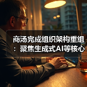 商汤完成组织架构重组：聚焦生成式AI等核心业务，各生态企业设立独立CEO（图3）