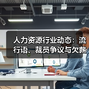 人力资源行业动态:流行语、裁员争议与欠薪事件(图4) 人力资源行业动态:流行语、裁员争议与欠薪事件(图4)