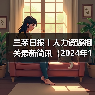 三茅日报丨人力资源相关最新简讯(2024年12月12日)(图3) 三茅日报丨人力资源相关最新简讯(2024年12月12日)(图3)