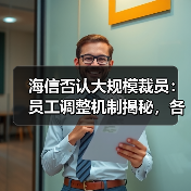 海信否认大规模裁员：员工调整机制揭秘，各层级有进有出（图2）