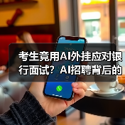 考生竟用AI外挂应对银行面试？AI招聘背后的利与弊（图1）