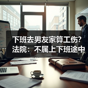 下班去男友家算工伤?法院:不属上下班途中(图1) 下班去男友家算工伤?法院:不属上下班途中(图1)