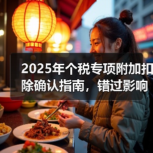 2025年个税专项附加扣除确认指南,错过影响到手工资!(图2) 2025年个税专项附加扣除确认指南,错过影响到手工资!(图2)