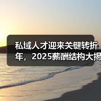私域人才迎来关键转折年,2025薪酬结构大揭秘(图1) 私域人才迎来关键转折年,2025薪酬结构大揭秘(图1)