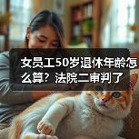 女员工50岁退休年龄怎么算?法院二审判了(图4) 女员工50岁退休年龄怎么算?法院二审判了(图4)