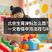 北京生育津贴怎么算?一文看懂申领流程与补贴标准(图1) 北京生育津贴怎么算?一文看懂申领流程与补贴标准(图1)