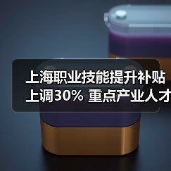 上海职业技能提升补贴上调30% 重点产业人才专项补贴详解(图2) 上海职业技能提升补贴上调30% 重点产业人才专项补贴详解(图2)