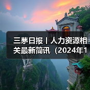 三茅日报丨人力资源相关最新简讯(2024年12月23日)(图3) 三茅日报丨人力资源相关最新简讯(2024年12月23日)(图3)