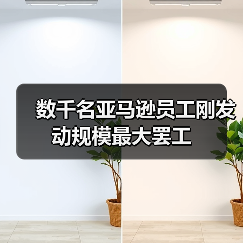 数千名亚马逊员工刚发动规模最大罢工(图1) 数千名亚马逊员工刚发动规模最大罢工(图1)