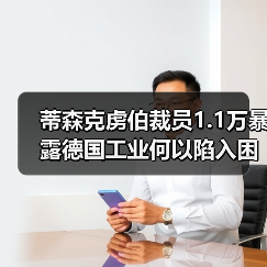 蒂森克虏伯裁员1.1万暴露德国工业何以陷入困局(图4) 蒂森克虏伯裁员1.1万暴露德国工业何以陷入困局(图4)