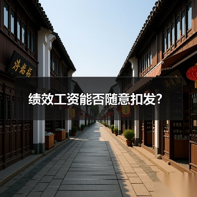 绩效工资能否随意扣发?(图4) 绩效工资能否随意扣发?(图4)