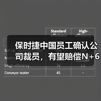 保时捷中国员工确认公司裁员,有望赔偿N+6(图4) 保时捷中国员工确认公司裁员,有望赔偿N+6(图4)