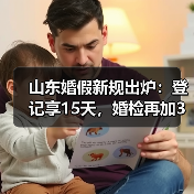 山东婚假新规出炉:登记享15天,婚检再加3天(图3) 山东婚假新规出炉:登记享15天,婚检再加3天(图3)