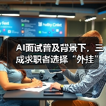 AI面试普及背景下，三成求职者选择“外挂”应对（图1）