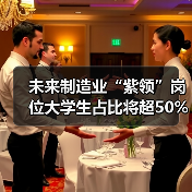 未来制造业“紫领”岗位大学生占比将超50%(图1) 未来制造业“紫领”岗位大学生占比将超50%(图1)