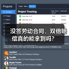 没签劳动合同,双倍赔偿真的能拿到吗?(图3) 没签劳动合同,双倍赔偿真的能拿到吗?(图3)