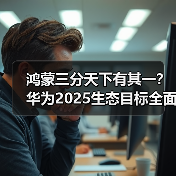 鸿蒙三分天下有其一?华为2025生态目标全面曝光(图4) 鸿蒙三分天下有其一?华为2025生态目标全面曝光(图4)