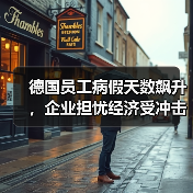 德国员工病假天数飙升,企业担忧经济受冲击(图4) 德国员工病假天数飙升,企业担忧经济受冲击(图4)