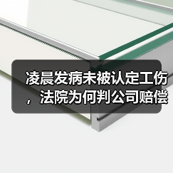 凌晨发病未被认定工伤,法院为何判公司赔偿36万?(图4) 凌晨发病未被认定工伤,法院为何判公司赔偿36万?(图4)