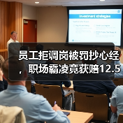 员工拒调岗被罚抄心经,职场霸凌竟获赔12.5万?(图3) 员工拒调岗被罚抄心经,职场霸凌竟获赔12.5万?(图3)