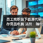 员工离职前下载源代码存竞品电脑 法院:赔偿并停止侵权(图1) 员工离职前下载源代码存竞品电脑 法院:赔偿并停止侵权(图1)