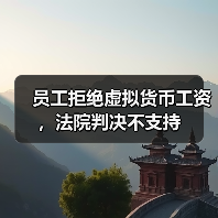 员工拒绝虚拟货币工资,法院判决不支持(图1) 员工拒绝虚拟货币工资,法院判决不支持(图1)