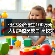 低空经济催生100万无人机操控员缺口 高校如何填补人才空缺?(图1) 低空经济催生100万无人机操控员缺口 高校如何填补人才空缺?(图1)