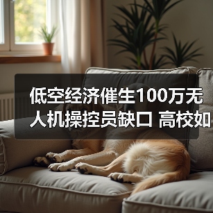 低空经济催生100万无人机操控员缺口 高校如何填补人才空缺?(图3) 低空经济催生100万无人机操控员缺口 高校如何填补人才空缺?(图3)