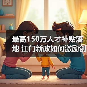 最高150万人才补贴落地 江门新政如何激励创新人才?(图2) 最高150万人才补贴落地 江门新政如何激励创新人才?(图2)