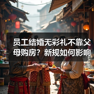 员工结婚无彩礼不靠父母购房?新规如何影响福利引争议(图2) 员工结婚无彩礼不靠父母购房?新规如何影响福利引争议(图2)