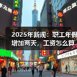 2025年新规:职工年假增加两天,工资怎么算?(图4) 2025年新规:职工年假增加两天,工资怎么算?(图4)