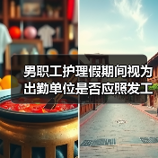 男职工护理假期间视为出勤单位是否应照发工资?法律解析(图3) 男职工护理假期间视为出勤单位是否应照发工资?法律解析(图3)